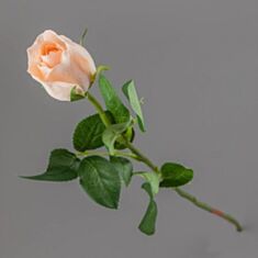 Штучна квітка Троянда 014FR-4/pink 56 см - фото