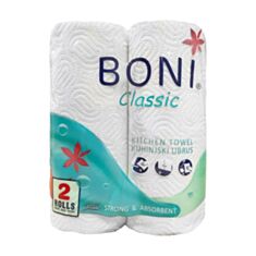 Рушники паперові Boni classic 2 шт - фото