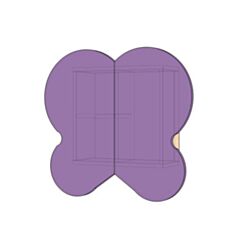 Полиця навісна ГР-601 Городок - фото