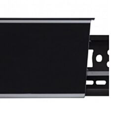 Плінтус Arbiton Indo70 220 чорний матовий 70*26*2500 мм - фото