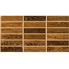 Плитка для стін Intercerama Madera 51032 23*35 темно-коричнева - фото