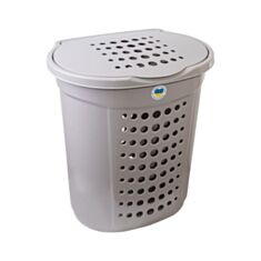 Корзина для белья Алеана 122053 60 л какао - фото