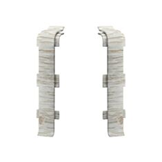 З’єднання для плінтуса Arbiton Indo70 135 дуб платинум 2 шт - фото