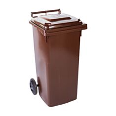 Контейнер для ТПВ Алеана 240 л темно-коричневий - фото