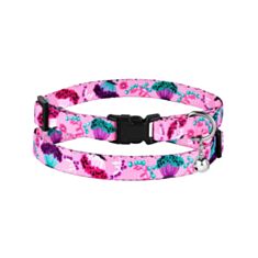 Нашийник для котів BronzeDog Urban Квіти 49/1401/Т XS 18-28 см - фото