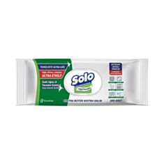 Вологі серветки Solo Ultra Power для прибирання Кедр та Жасмин 100 шт - фото