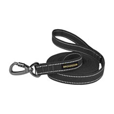 Брезентовий повідець для собак BronzeDog 62211Б/Т 200 см графіт - фото