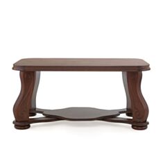 Стол журнальный Мадрид цвет грецкий орех 92 - фото