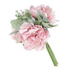 Декоративний букет піони BonaDi DY7-307 29 см рожевий - фото