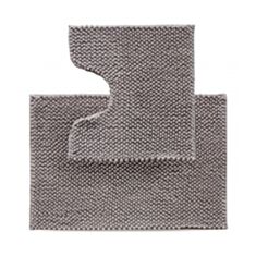 Набор ковриков для ванной и туалета Dariana Ананас серый - фото