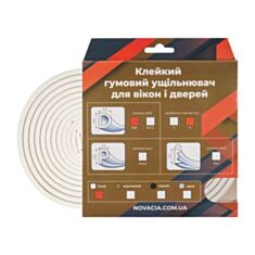 Ущільнювач Новація D-9.6 40901688 6 м білий - фото