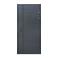 Двері металеві Міністерство Дверей Верховина-2 Царга шале 96*205 см праві - фото