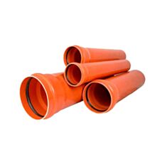 Труба каналізаційна Євротрубпласт зовнішня 200 мм 3 м - фото