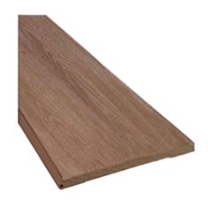 Доборная планка Новый стиль ПВХ 120*10*2060 золотая ольха - фото