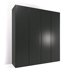 Шафа чотирьохдверна Merx Moderno МНД140 антрацит 26009035 - фото