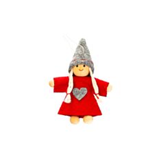 Іграшка "Дівчинка в червоній сукні" Elisey 009NV - фото