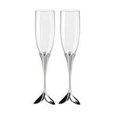 Свадебные бокалы "Лепестки" 005GT - фото