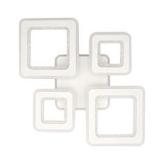 Люстра світлодіодна Luminaria Oval Double RGB 262882 5S LED 104+20W 3000-6500К білий - фото