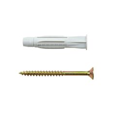 Дюбель Metalvis TPFC 10*61 мм з шурупом 6*70 мм 4 шт - фото