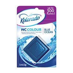 Таблетка для бачка Kolorado WC Colour Синій 45 г - фото