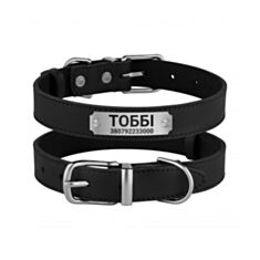 Нашийник для собак Barksi Classic 54051/Т L чорний - фото