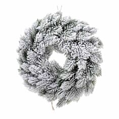 Вінок декоративний засніжений з хвої Bonadi 122-F58 - фото