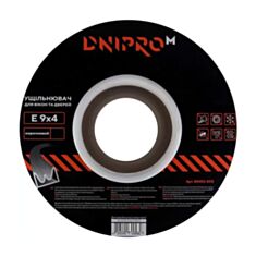 Ущільнювач Dnipro-M E-тип самоклеючий 9*4 мм 75 м коричневий - фото
