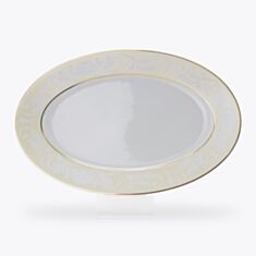 Блюдо овальне Cmielow Ivonne Е524 33 см - фото
