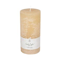 Свічка циліндр Candy Light С05*10/1-1.3 лляна - фото