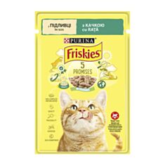 Корм для котів Friskies з качкою у підливці 85 г - фото