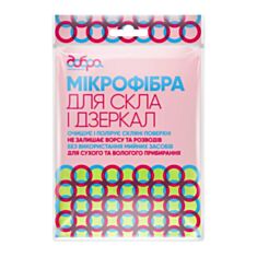 Серветка з мікрофібри Добра Господарочка 30*30 см 1 шт - фото