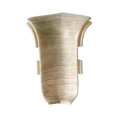 Кут внутрішній для плінтуса Salag SG56 NG0U67 універсальний 67 дуб вікторія - фото