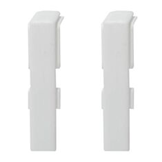 З’єднання для плінтуса Salag NG80 NG8F00 00 біле 2 шт - фото