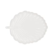  Блюдо фарфоровое BonaDi 988-449 в форме листа 36 см - фото