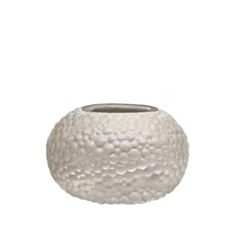 Ваза Eterna G0505 17,5*17,5*10,5 см бежевая - фото