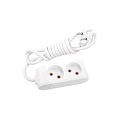 Подовжувач Viko Multi-let 90112202 2 гнізда 2 м без заземлення - фото