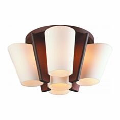 Светильник Altalusse Antique brass & Walnut INL-3093C-5 - фото