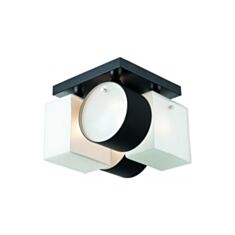 Світильник стельовий Altalusse INL-9252C-4 White & Black - фото
