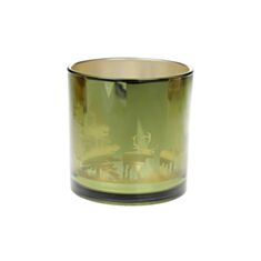 Підсвічник BonaDi Ліс 549-150 15 см зелений - фото