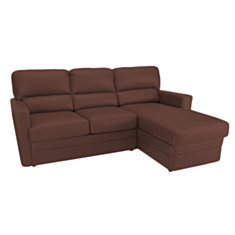 Диван кутовий Комфорт Софа 301 коричневий - фото