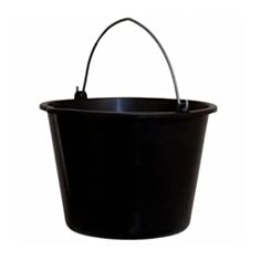 Відро пластикове Філ-А з металевою ручкою 12 л чорне - фото