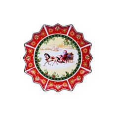 Блюдо фігурне Lefard Christmas Collection 986-070 38 см - фото