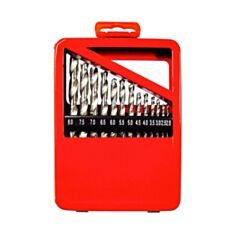 Набір свердел по металу Matrix 723889 HSS 1-10 мм 19 шт - фото