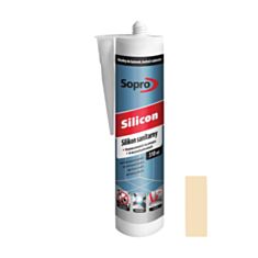 Герметик силиконовый Soprо Sanitar Silikon 310 мл светло-бежевый - фото