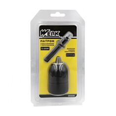 Патрон для дрилі швидкозатискний WERK 2936302 1/2-20UNF 2-13 мм з адаптером - фото