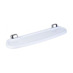 Полка для ванны под зеркало Primanova 24011 белая - фото