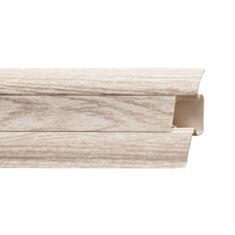 Плінтус Arbiton Indo70 49 дуб бельфаст 70*26*2500 мм - фото