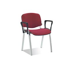 Стілець для відвідувачів ISO arm сhrome - фото