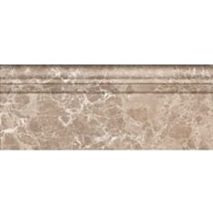 Плитка Golden Tile Lorenzo Modern Фриз темный беж Н4Н331 12*30 см - фото