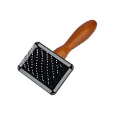 Пуходерка-щітка Bronzedog 0106-001 з напайкою 6*12 см - фото